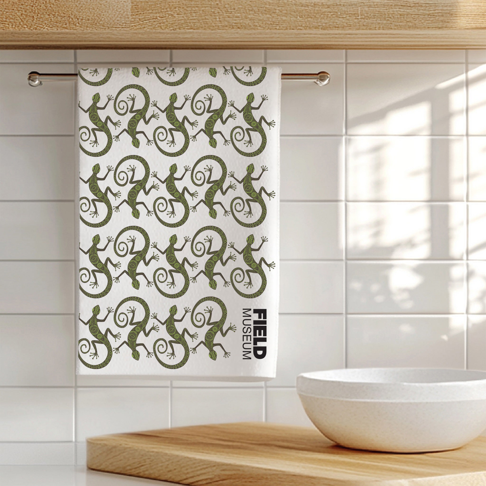TEA TOWEL LIZARDS