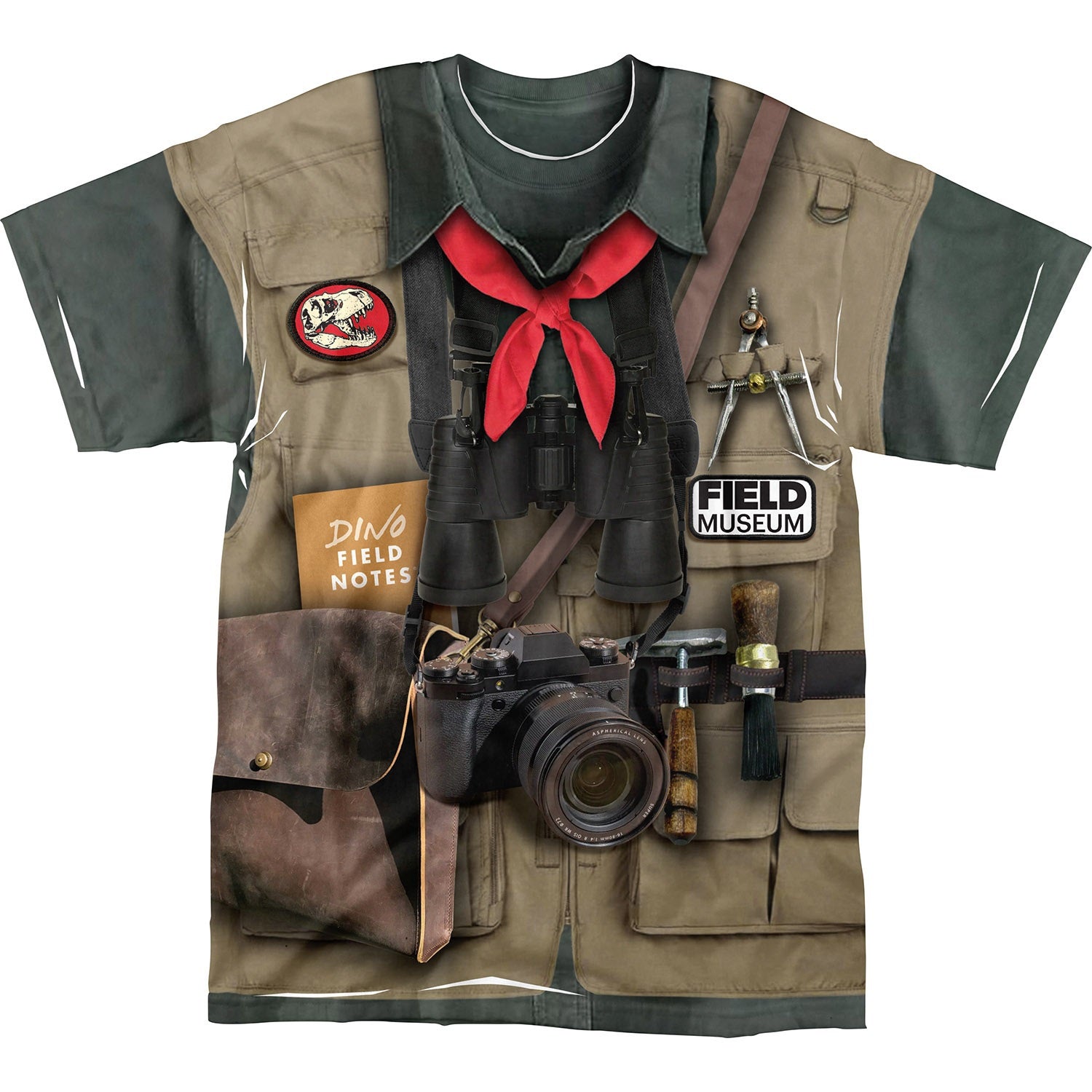 Field Museum Archaeologist Youth Tee Front