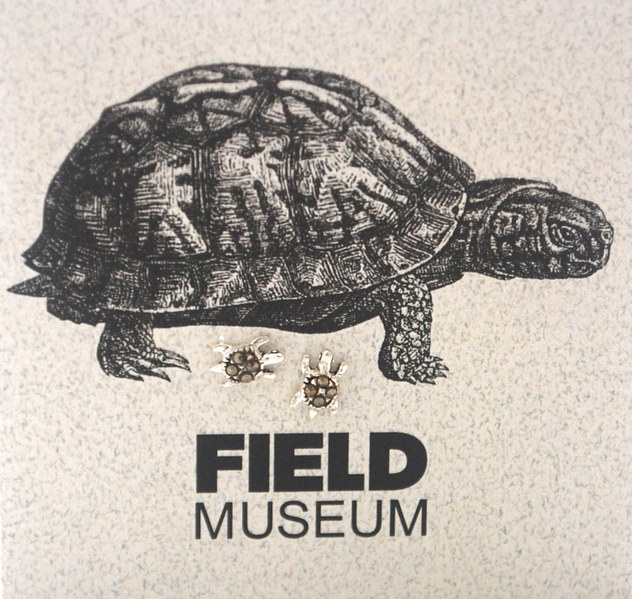 ER TURTLE MARCASITE FIELD BACKER