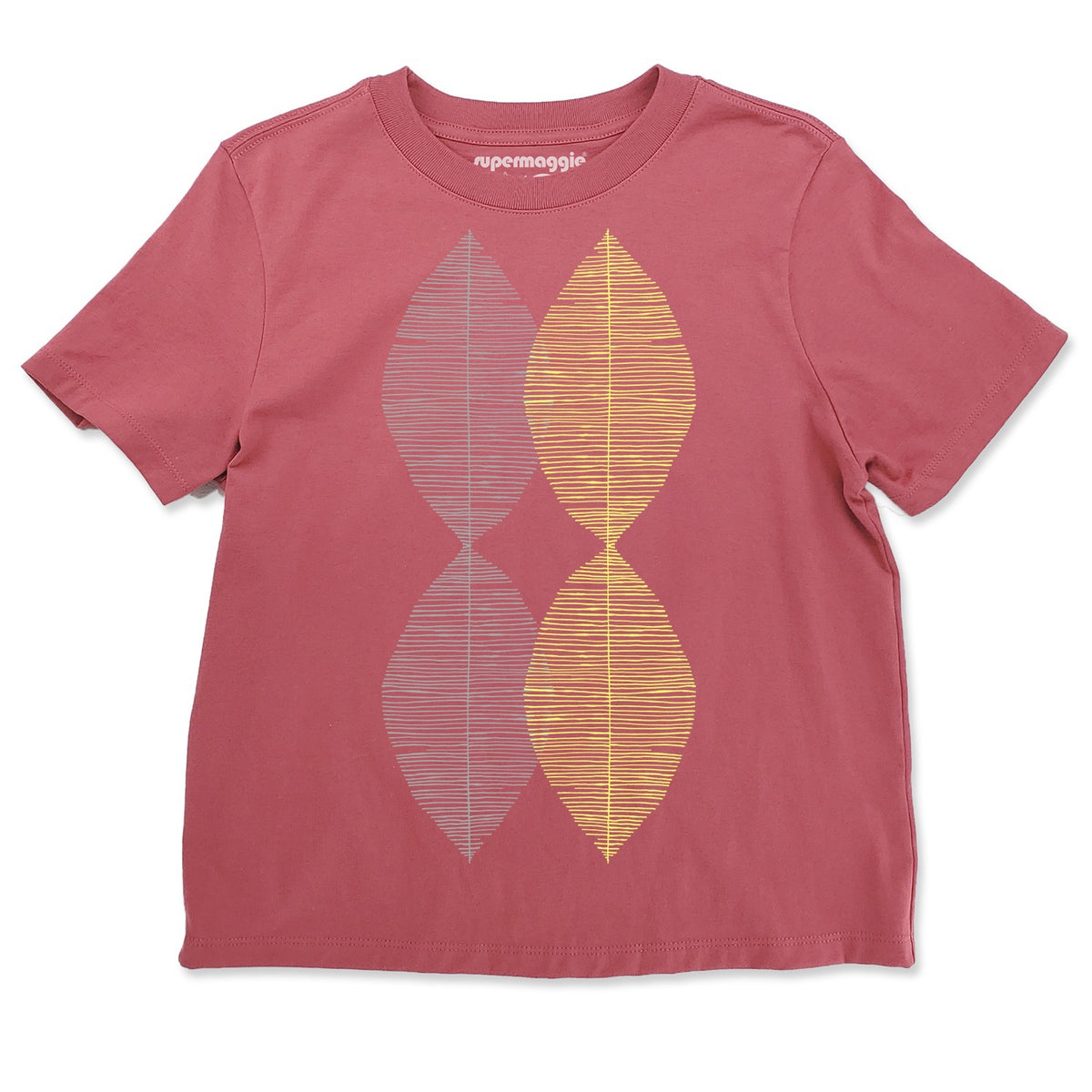 Abstract Leaves Ladies tee