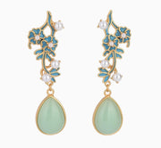 Floral Drop Earrings