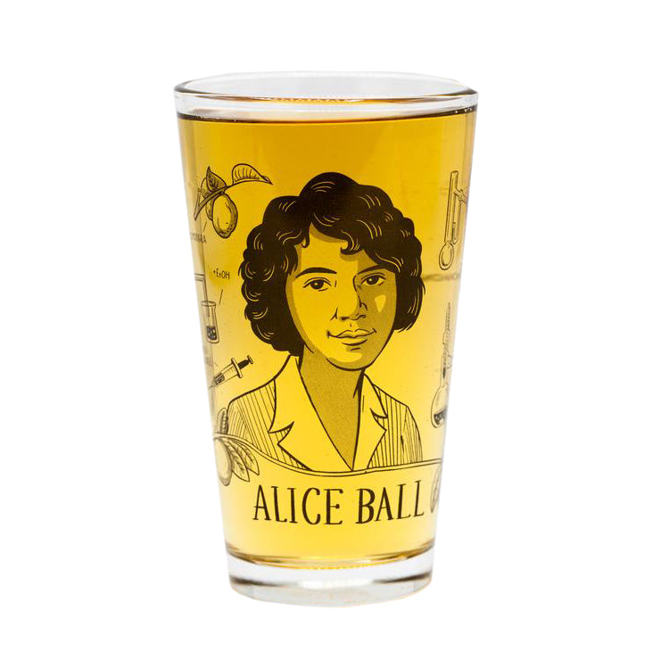 Alice Ball Pint Glass | Field Museum Store