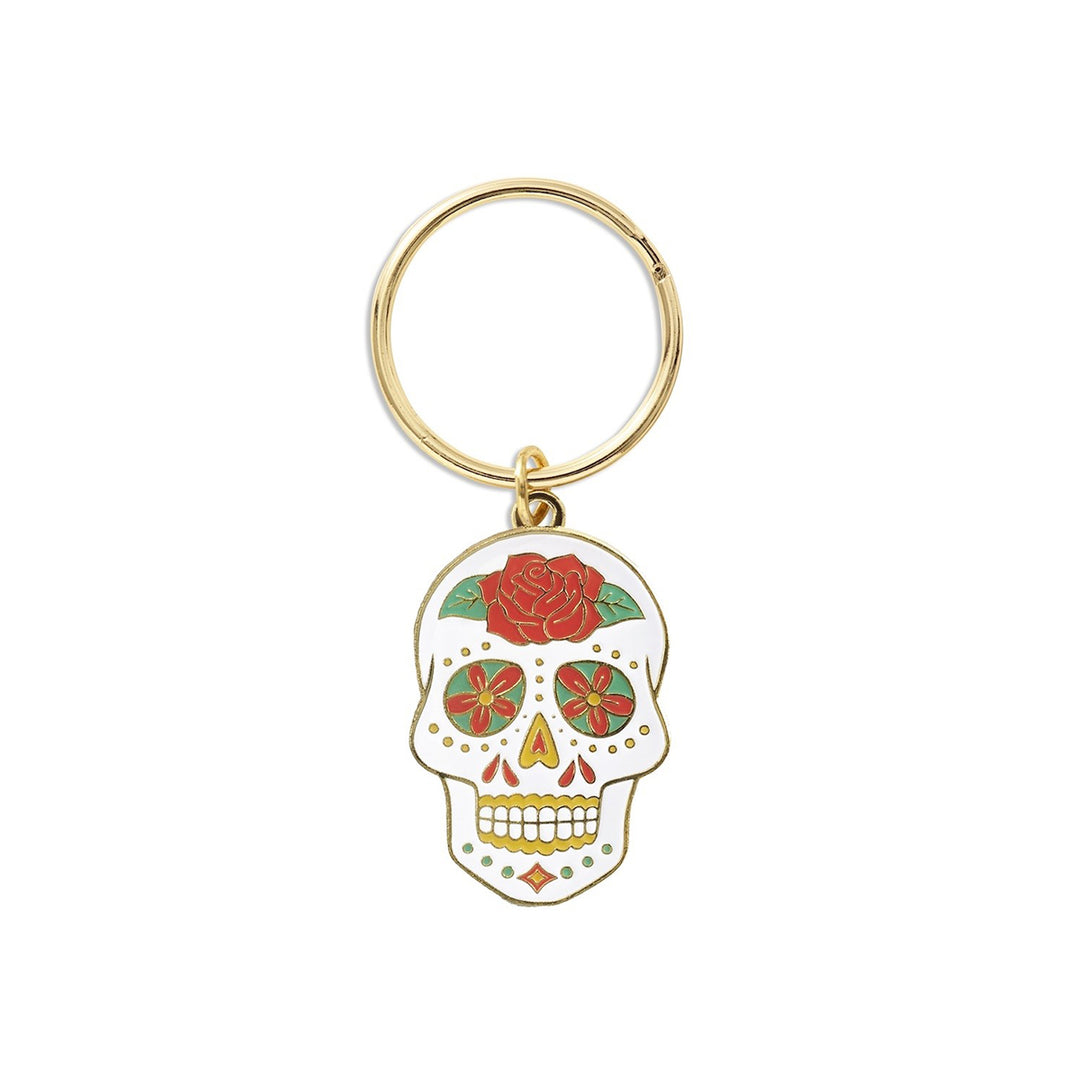 Sugar Skull Keychain  The Found   