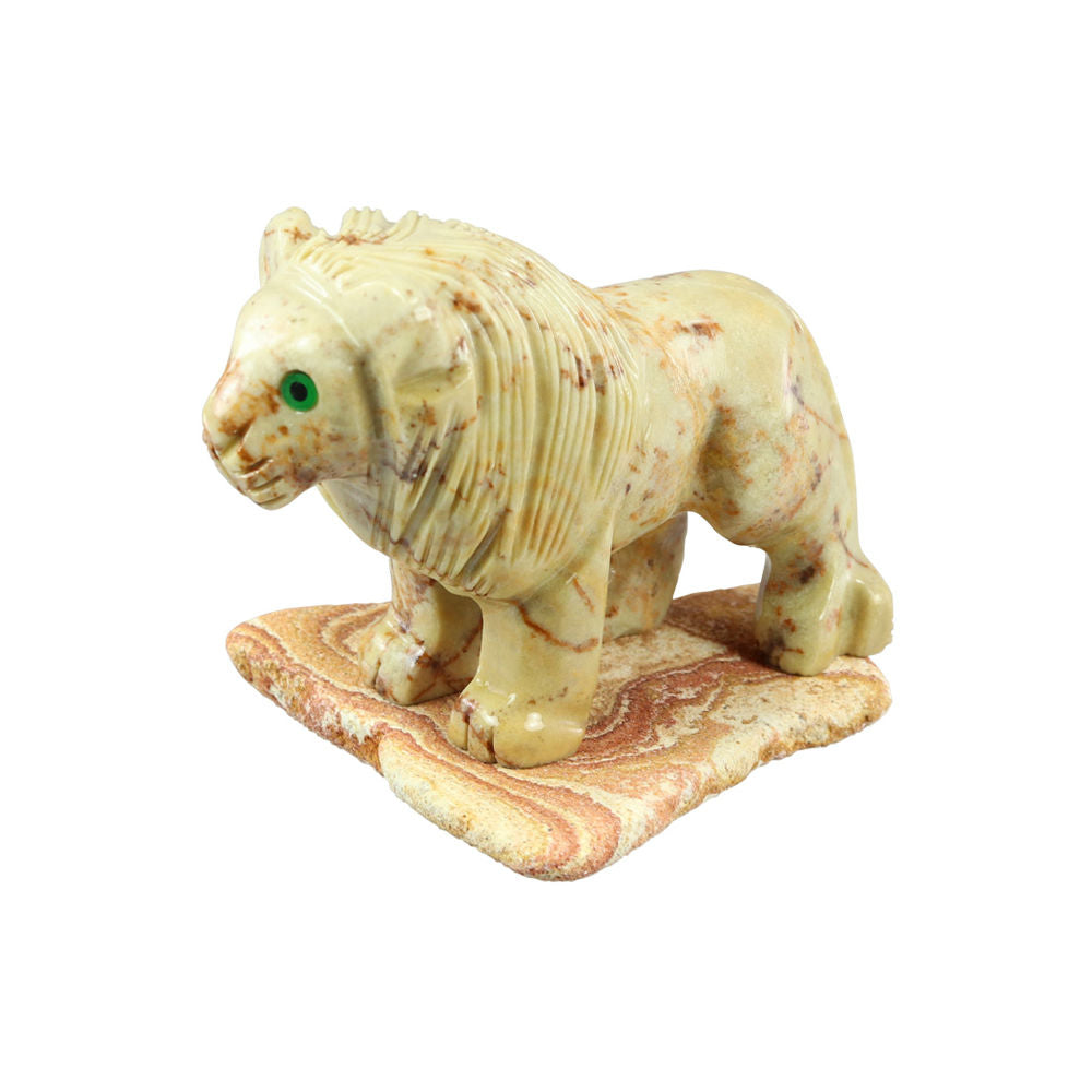 Lion with Rock Base | Field Museum Store