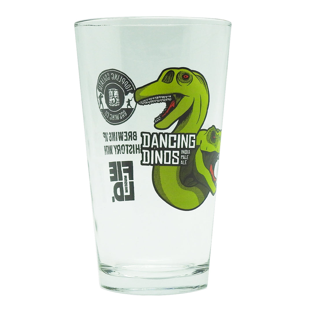 Dancing Dinos IPA Pint Glass | Field Museum Store