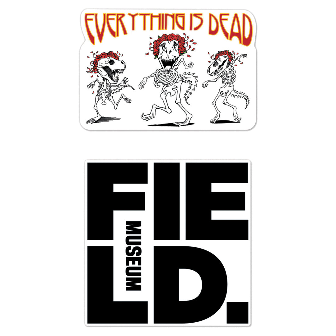 Field Museum Everything is Dead Decal - 2 Pack | Field Museum Store