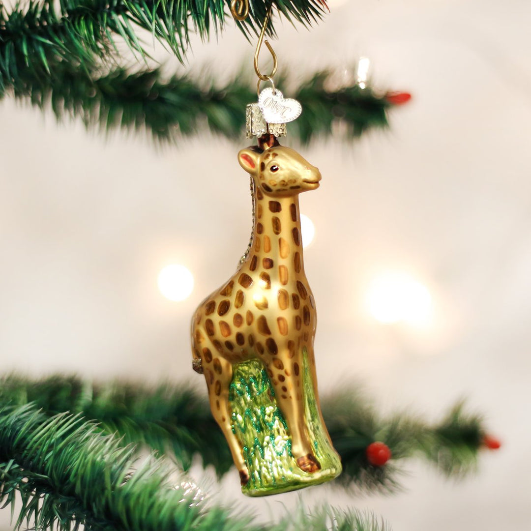 Baby Giraffe Ornament  Old World Christmas   