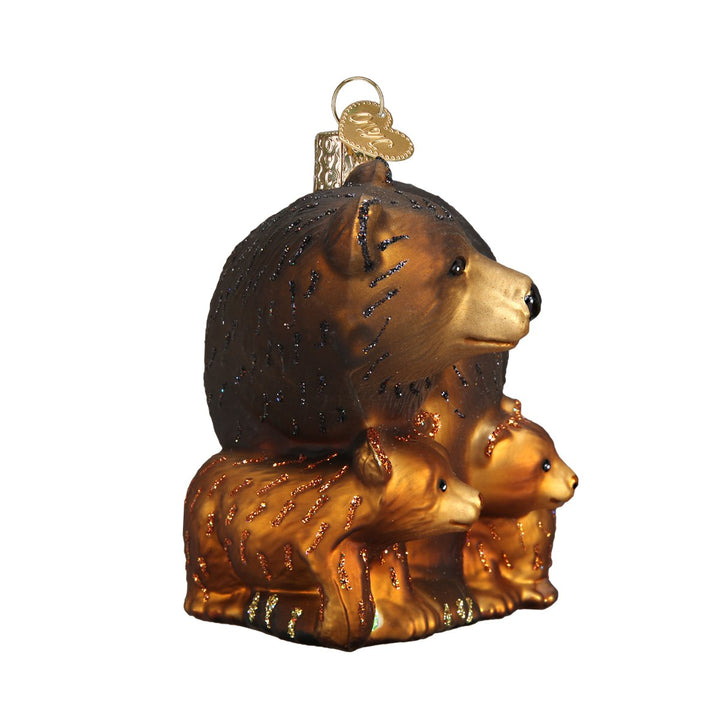 Bear with Cubs Ornament  Old World Christmas   