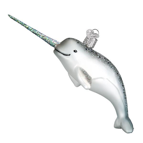 Narwhal Ornament Holiday Ornaments Old World Christmas   