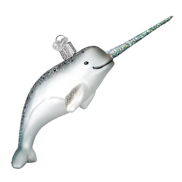 Narwhal Ornament Holiday Ornaments Old World Christmas   