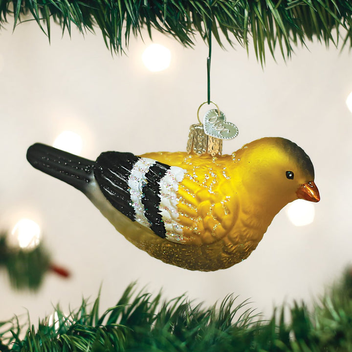 American Goldfinch Ornament  Old World Christmas   