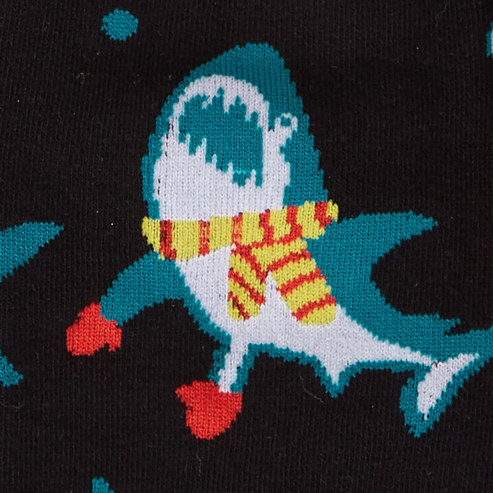 Winter Shark Crew Socks | Field Museum Store