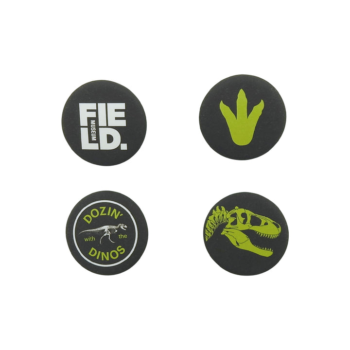 Dozin' with the Dinos Button Set | Field Museum Store