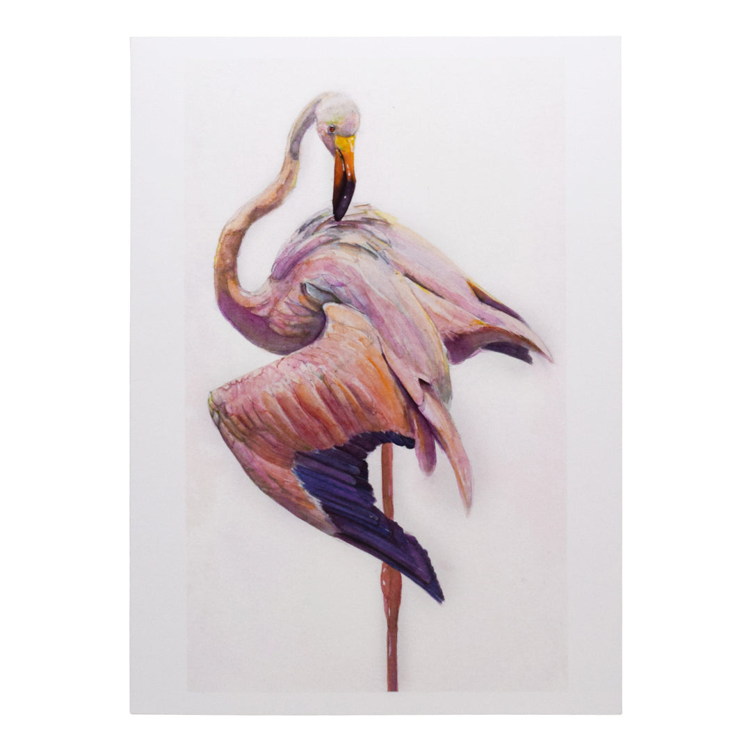 Peggy Macnamara Flamingo Greeting Card | Field Museum Store