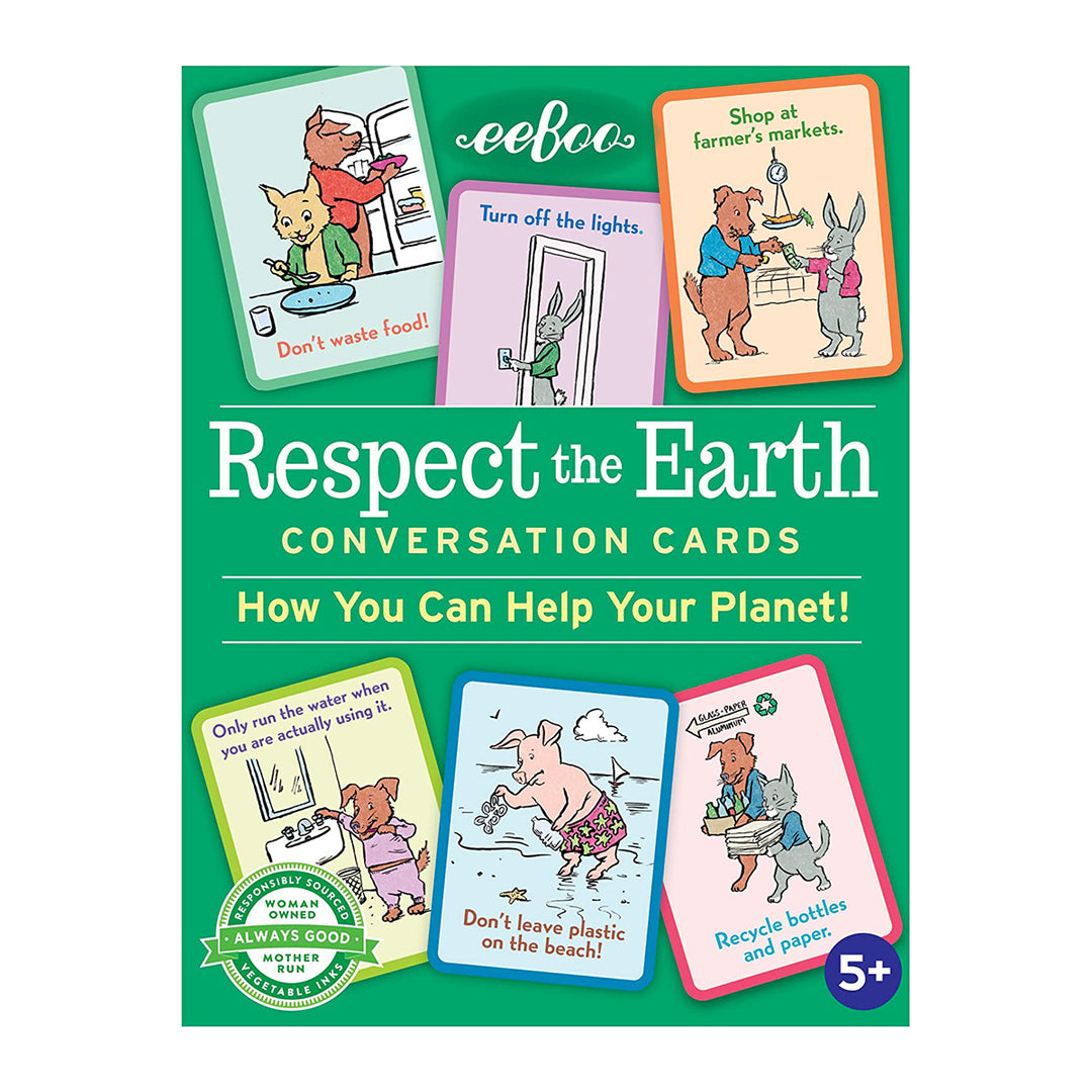 Respect The Earth Conversation Flashcards