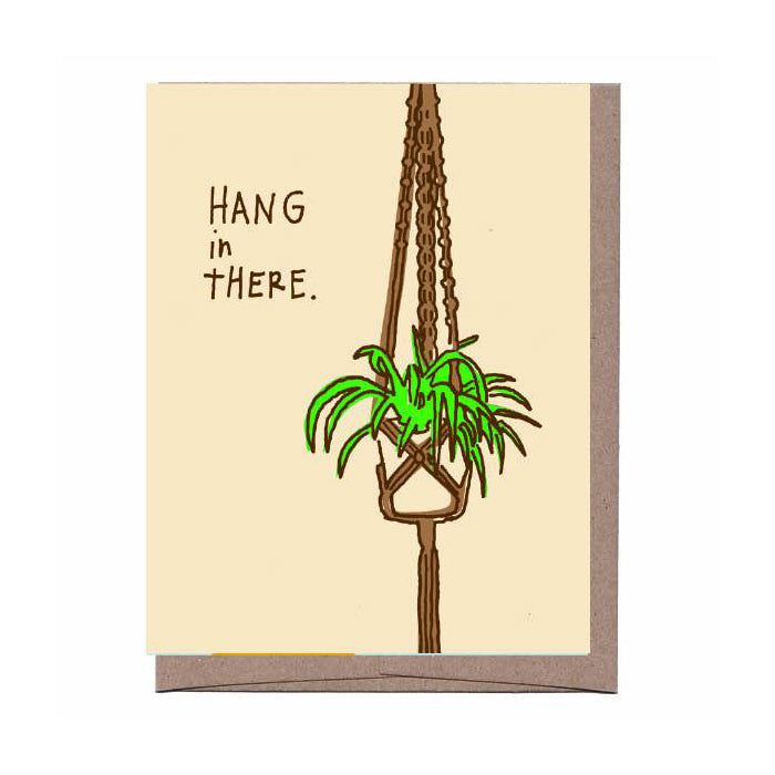 Hang in There Greeting Card | Field Museum Store
