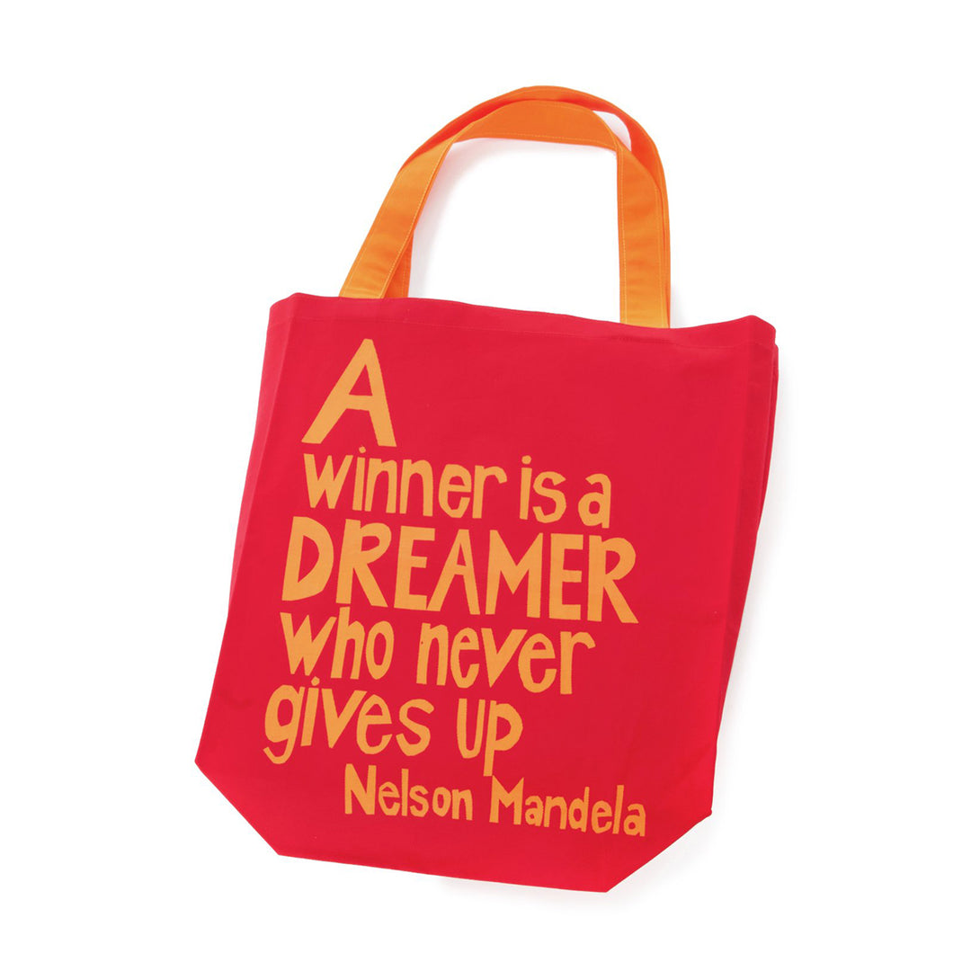 A Winner is a Dreamer Mandela Tote Bag | Field Museum Store