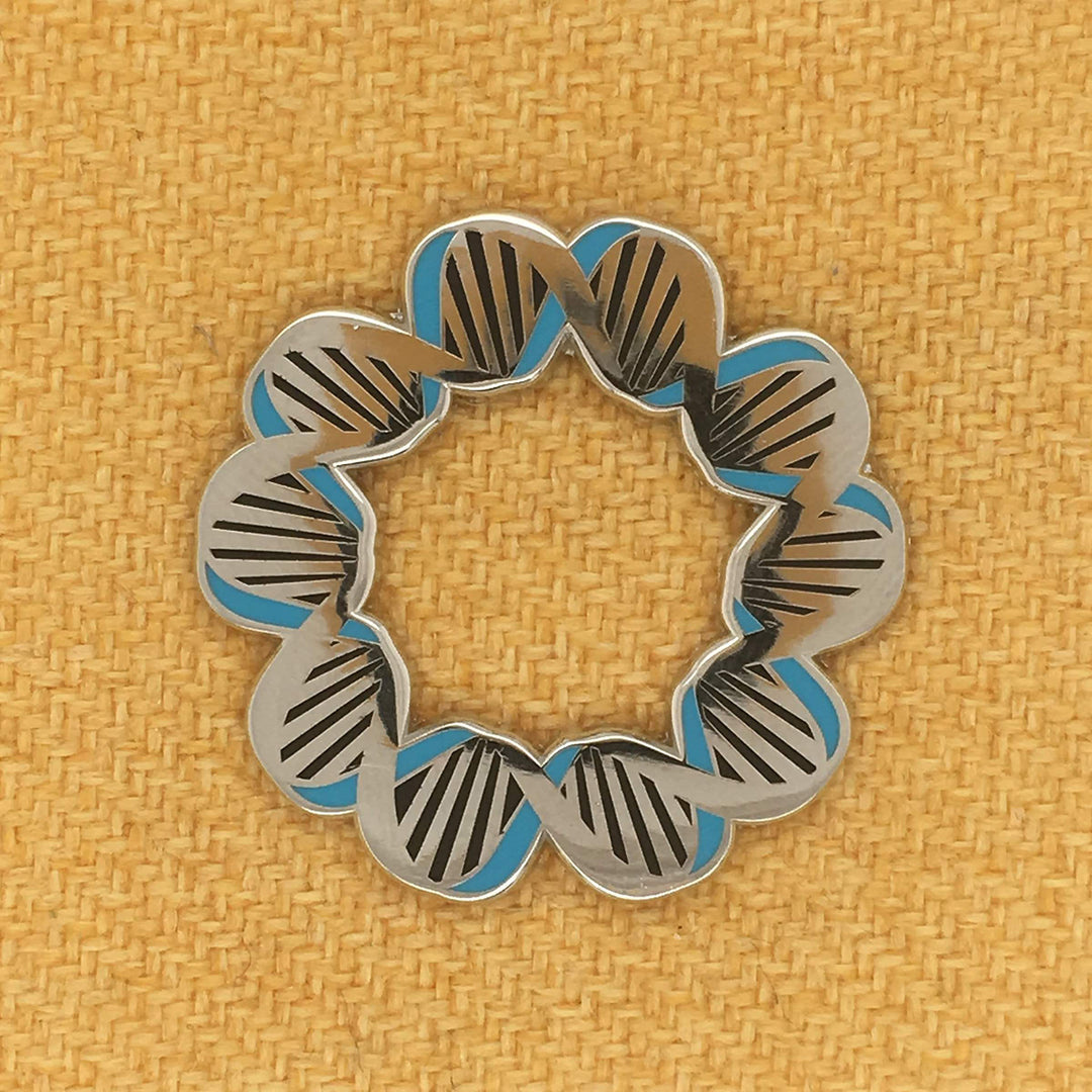 Rosalind Franklin DNA Enamel Pin | Field Museum Store