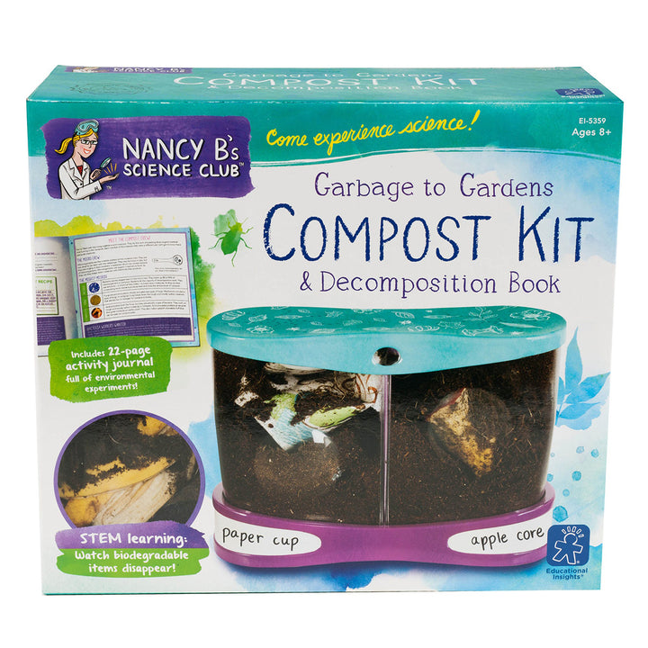 Garbage to Gardens Compost Kit & Activity Journal | Field Museum Store