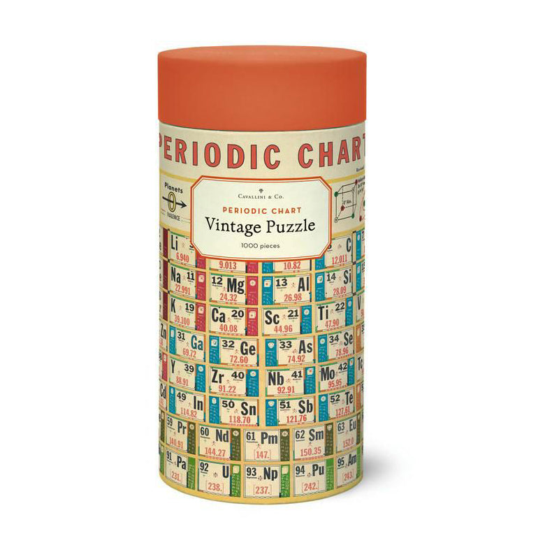 Periodic Chart 1000 Piece Puzzle | Field Museum Store