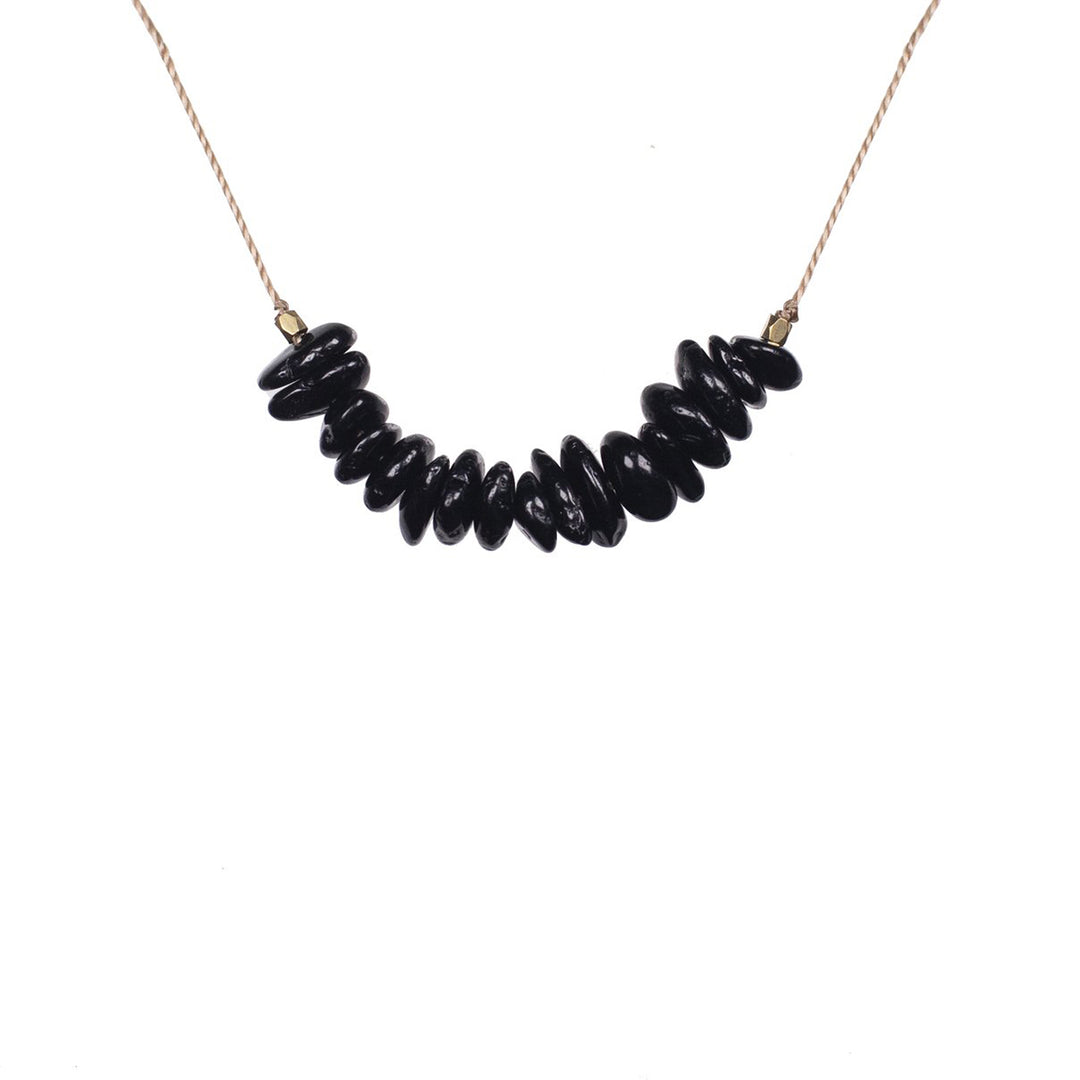 Black Tourmaline Seed Cleanse & Protect Necklace | Field Museum Store