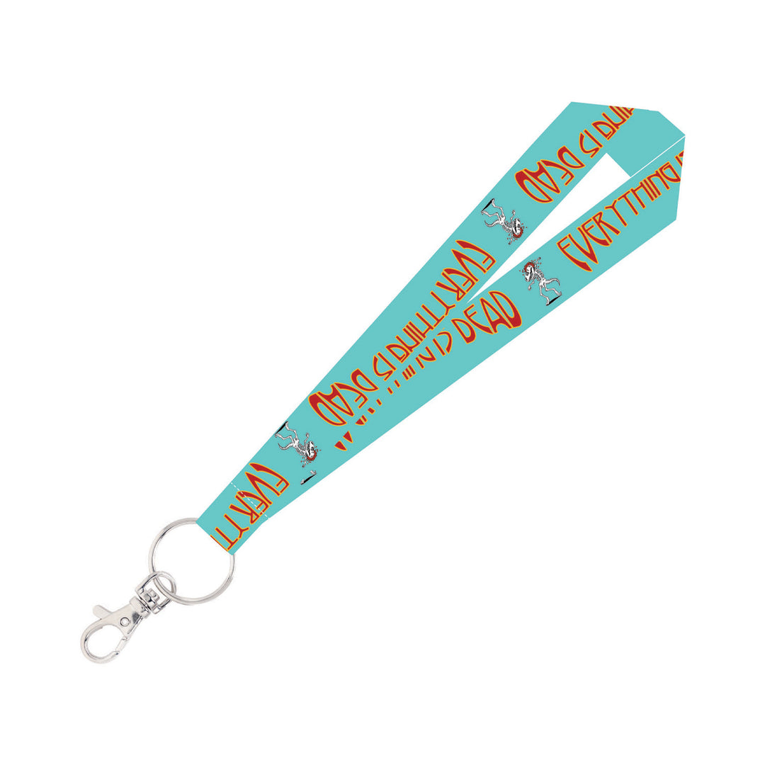 Everything is Dead Key Strap - Teal