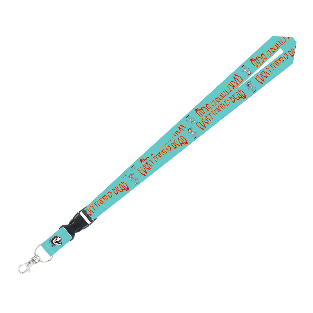 Everything is Dead Lanyard - Teal