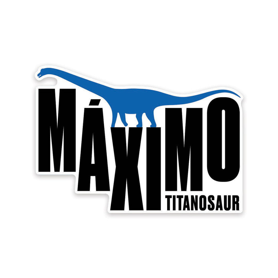 Máximo the Titanosaur Decal