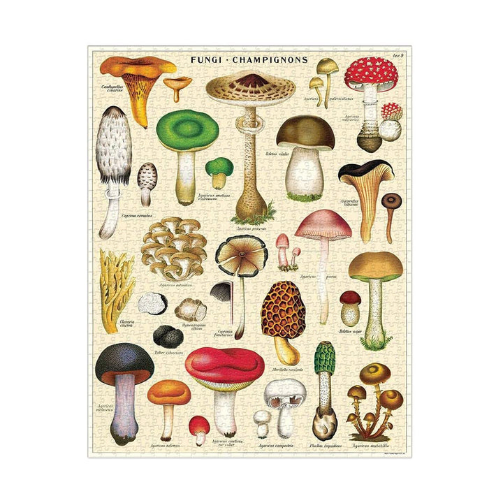 Mushroom 1000 Piece Puzzle