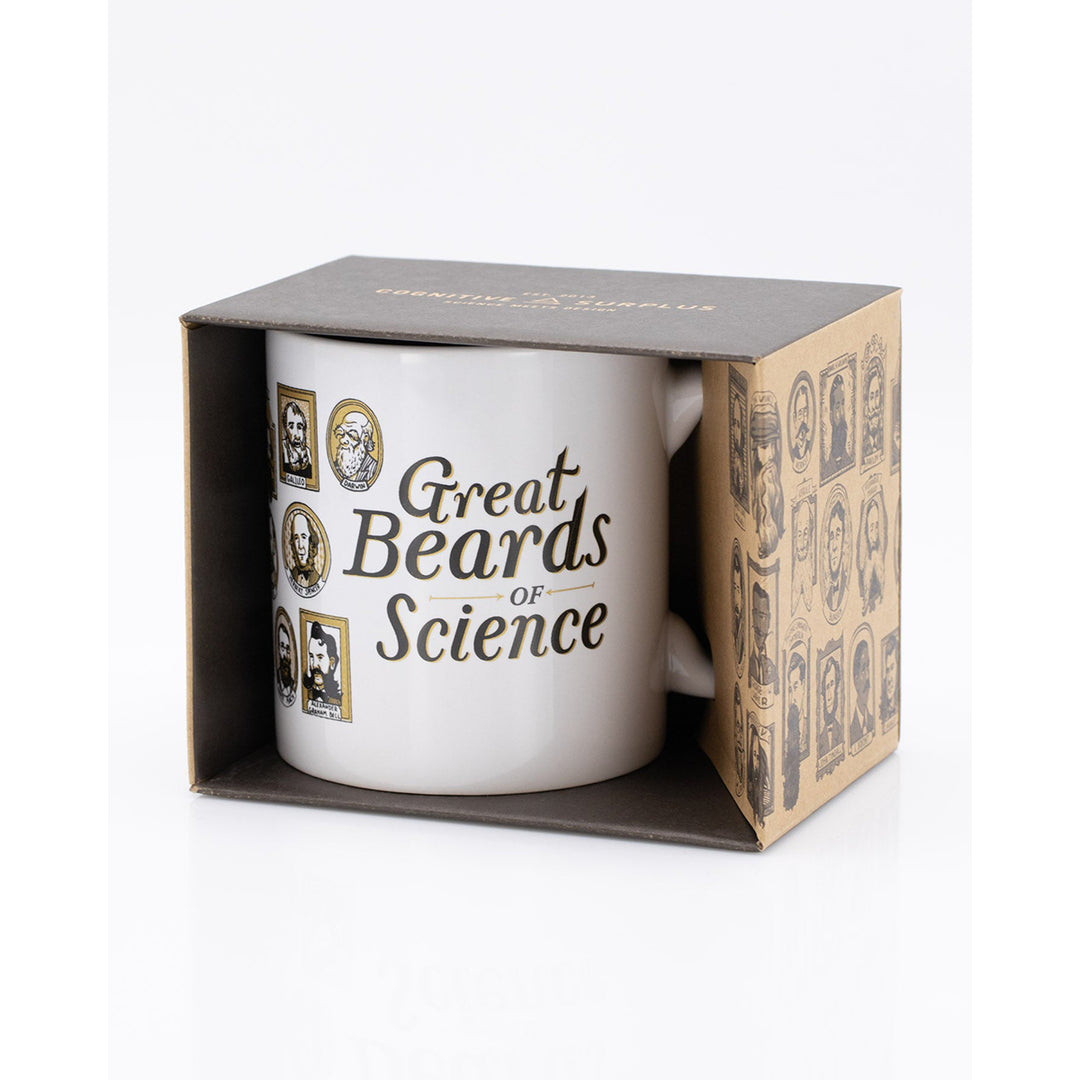 Great Beards of Science Mega Mug