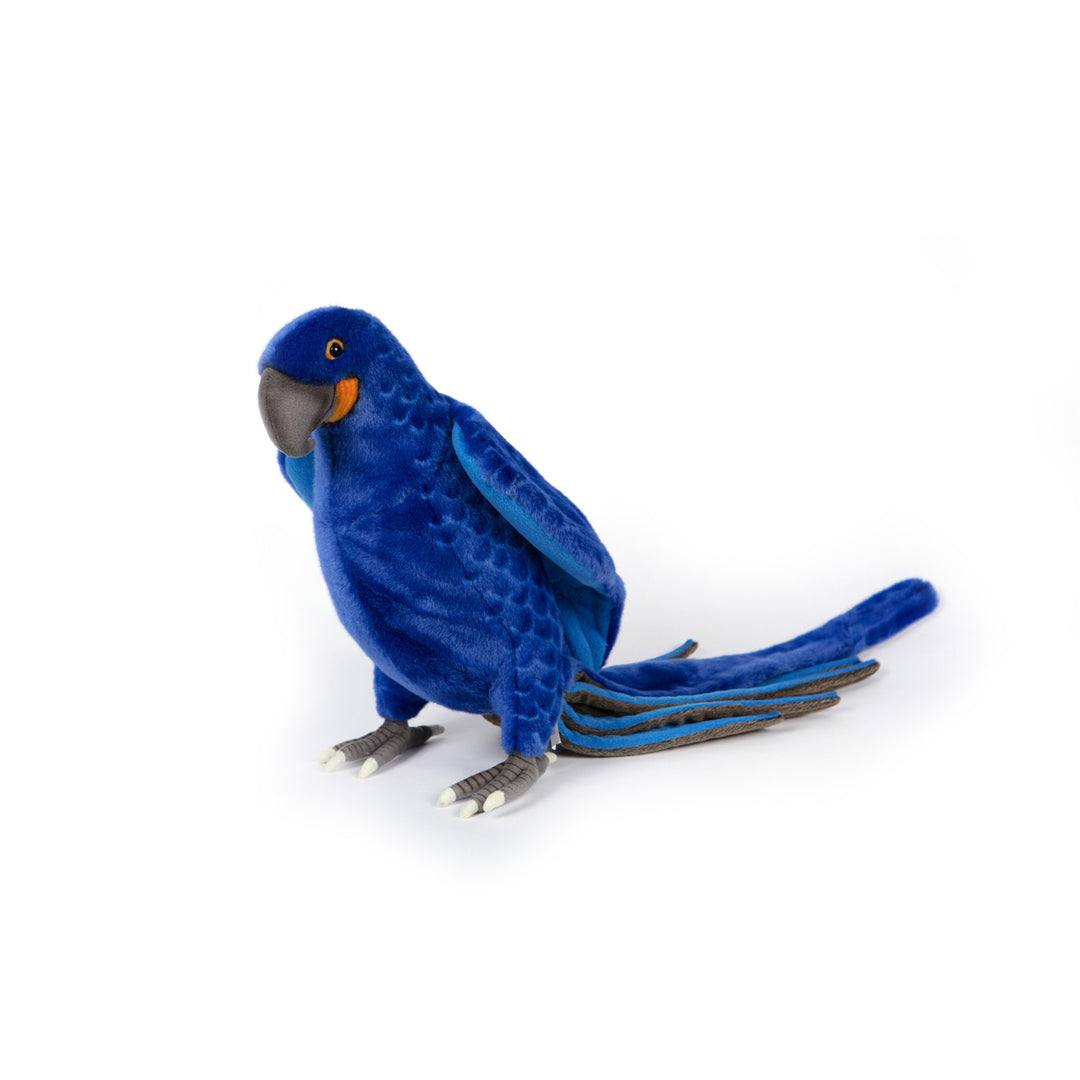Realistic Hyacinth Macaw Plush
