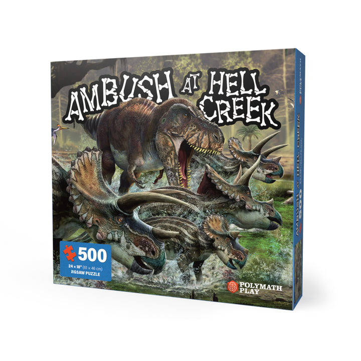 Ambush at Hell Creek 500 Piece Puzzle