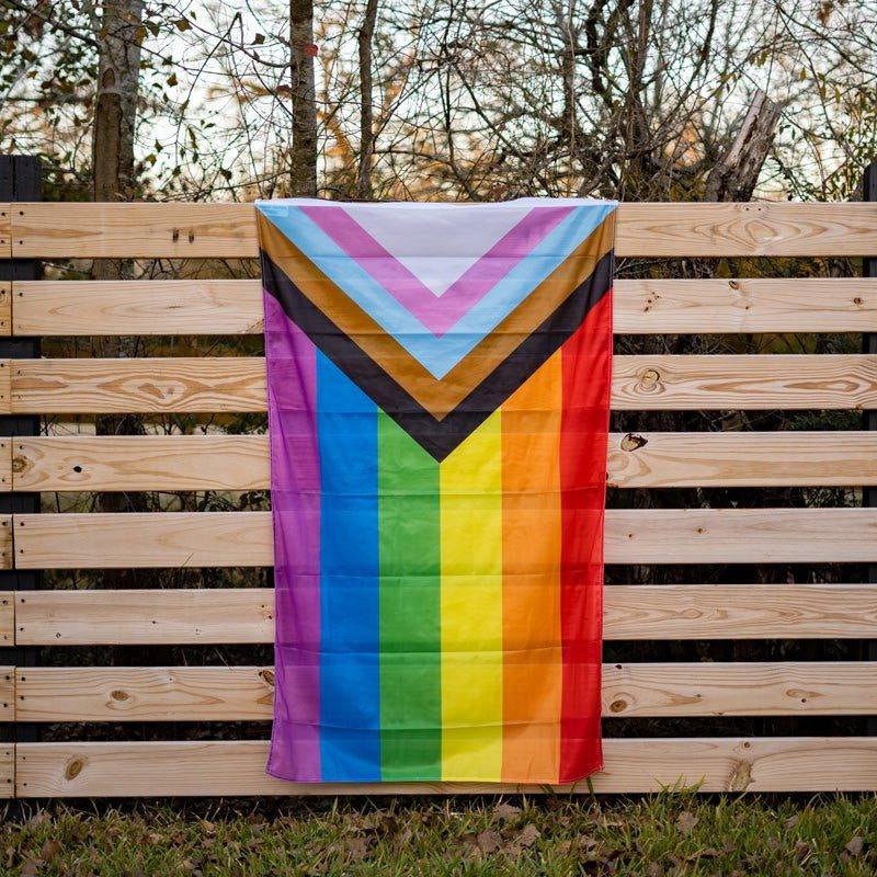 The Progress Pride flag · V&A