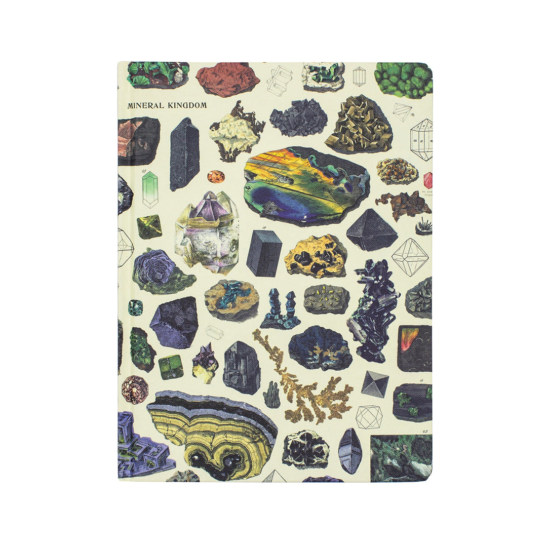Gems & Minerals Hardcover Notebook
