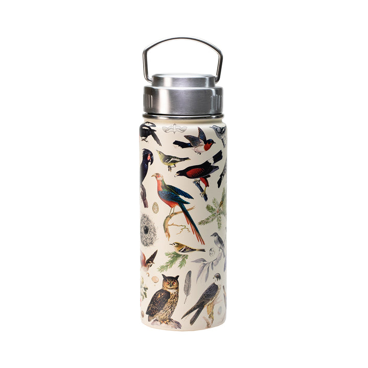 Birds & Feathers Stainless Steel Flask