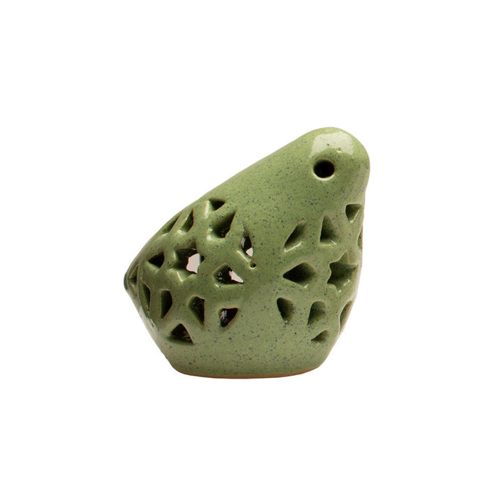 Egyptian Swallow Bird Statuette - Green Figurines Discoveries   