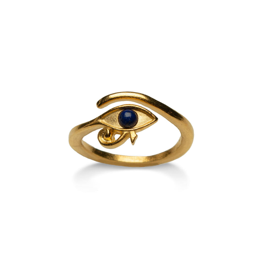 Gold Eye of Horus Ring