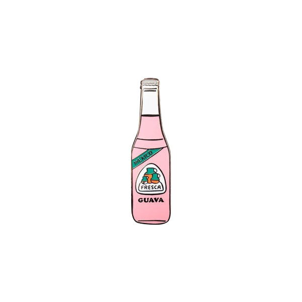 Guava Bottle Enamel Pin