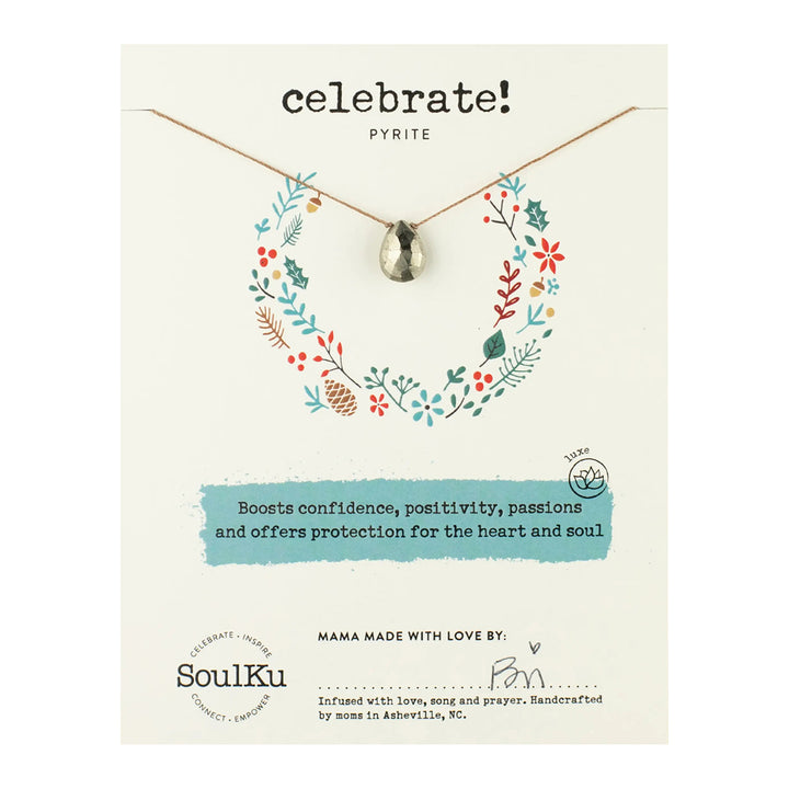 Pyrite Celebrate! Necklace