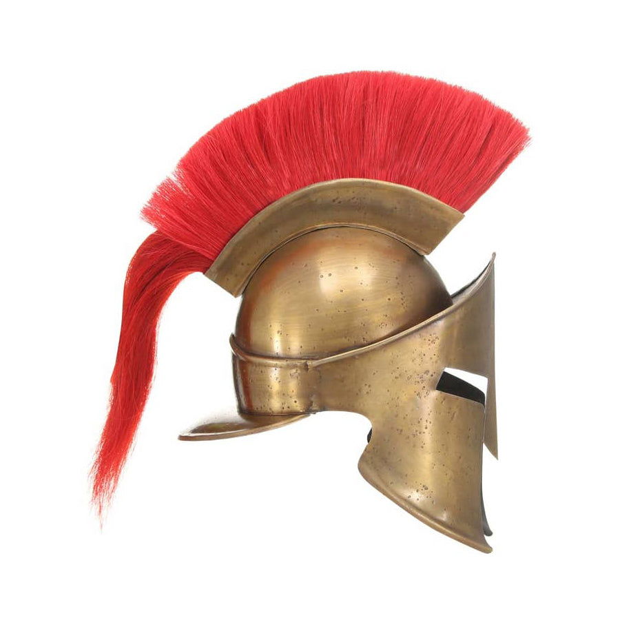 Ancient Warrior Helmet Replica - Brass