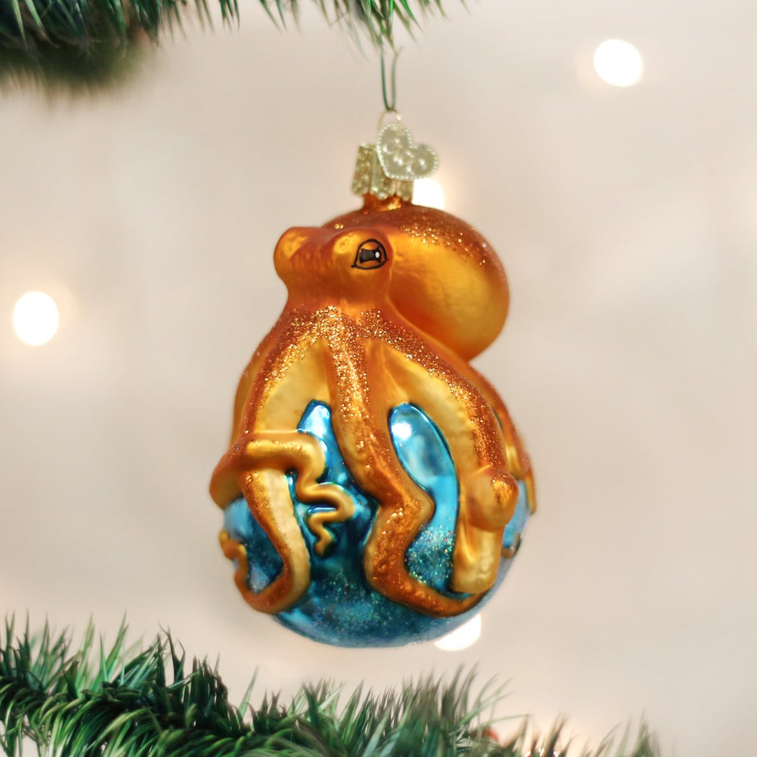 Octopus Ornament Holiday Ornaments Old World Christmas   