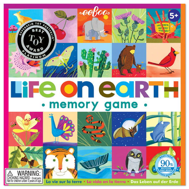 Life On Earth Memory Game  eeBoo   