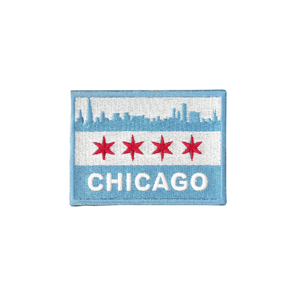 Chicago Skyline Flag Patch | Field Museum Store