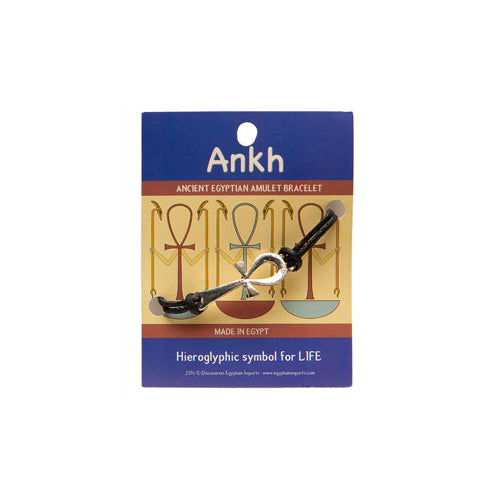 Ankh Pewter Bracelet  Discoveries   