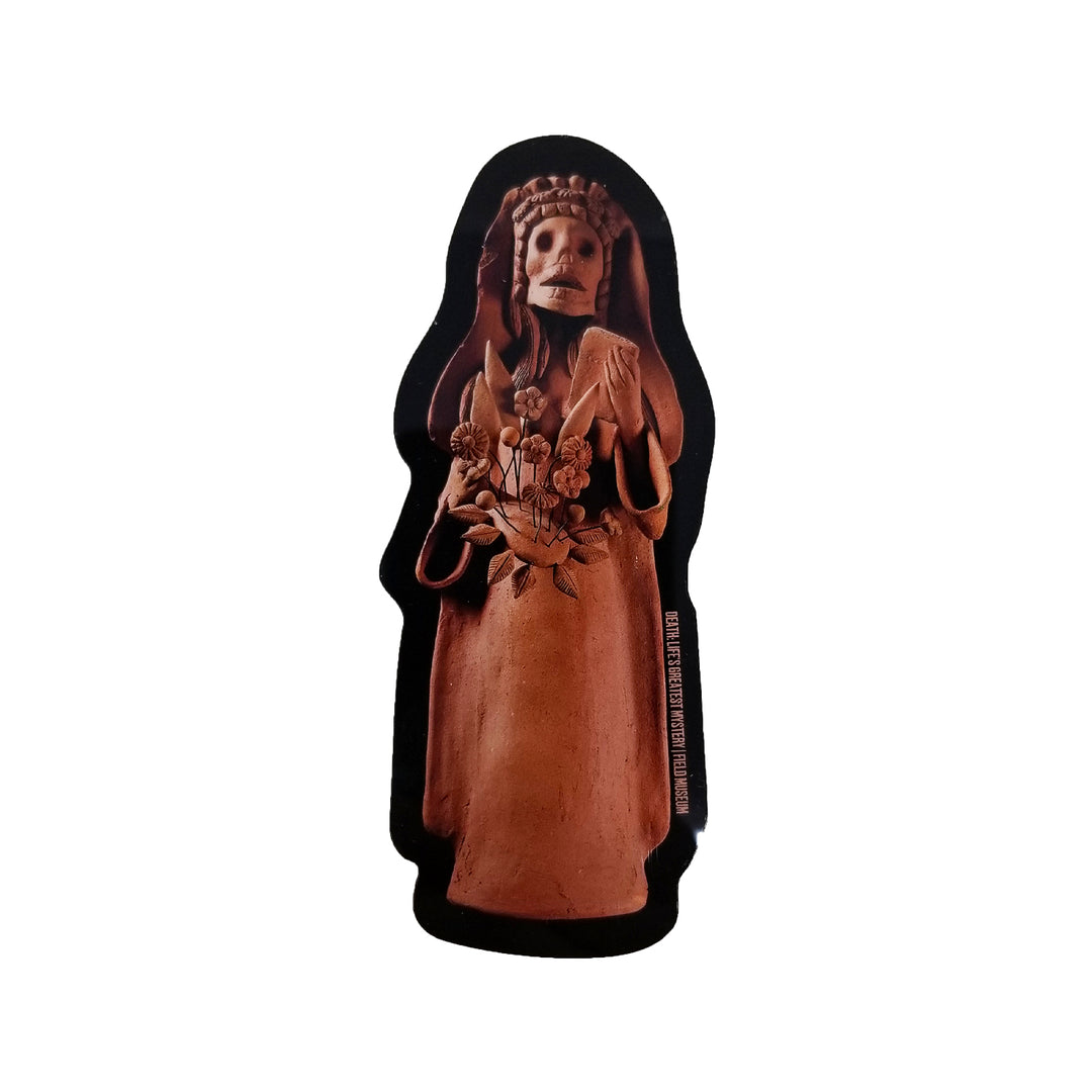 Day of the Dead Clay Woman Magnet