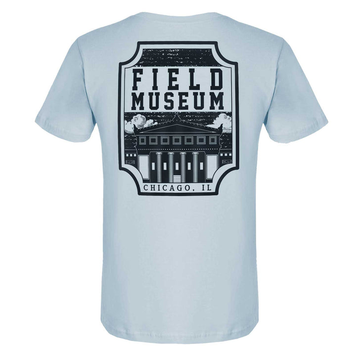 Dino Field Museum Badge Adult T-Shirt | Field Museum Store