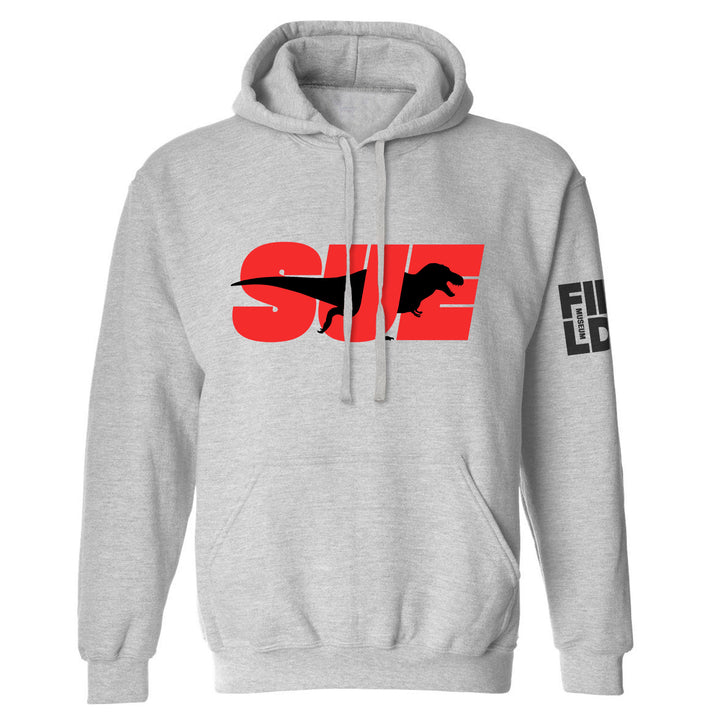 Unisex SUE the T. rex Hoodie - Heather Gray Shirts & Tops Field Museum Store   