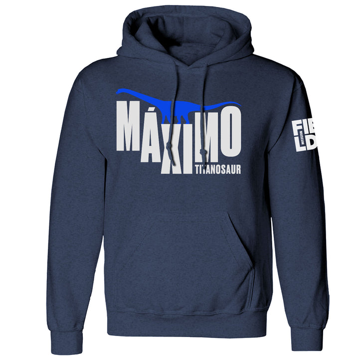 Máximo the Titanosaur Adult Hoodie Outerwear Campus Customs   